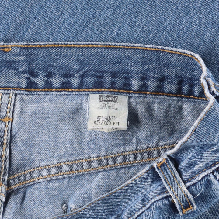 90'S Levi's 550 Relaxed Fit Jeans Tapered Denim Pants Made in USA Men's W35 Vintage /eaa321421