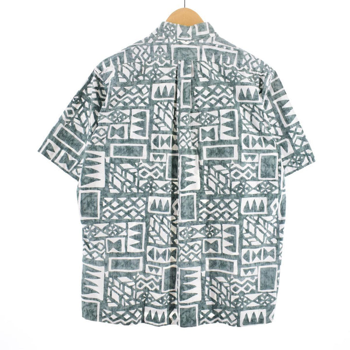 Reyn Spooner COMMEMORATIVE CLASSICS Button-down Hawaiian Aloha Shirt Made in Hawaii Men's XL /eaa322202