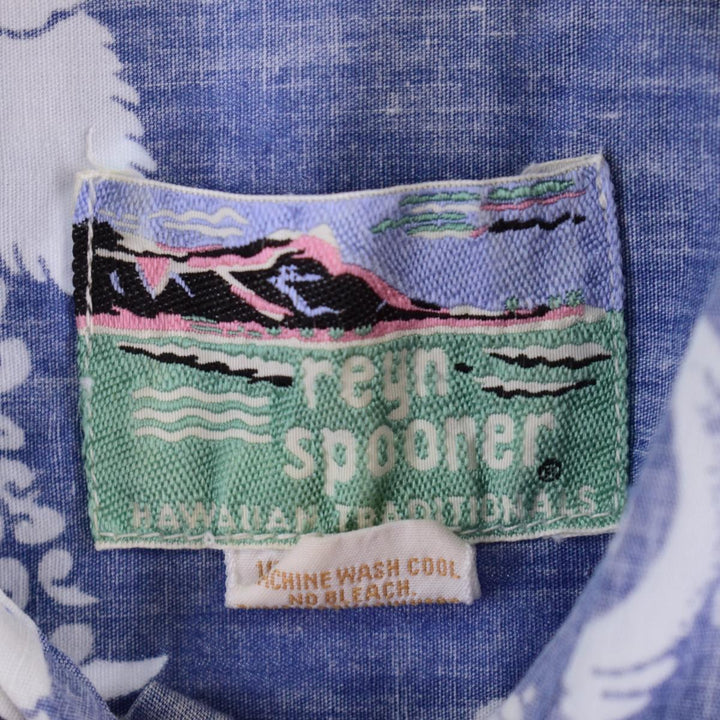 80s-90'S Reyn Spooner Diamond Head Tag Hawaiian Aloha Shirt Made in Hawaii Men's L Vintage /eaa322253