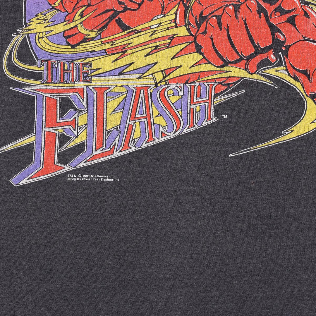 90'S The Flash character print T-shirt women's M vintage /eaa323046