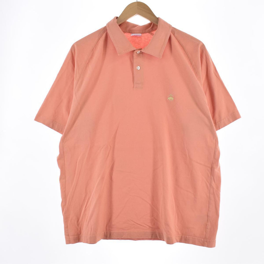 Brooks Brothers 346 short sleeve polo shirt, men's L /eaa324383