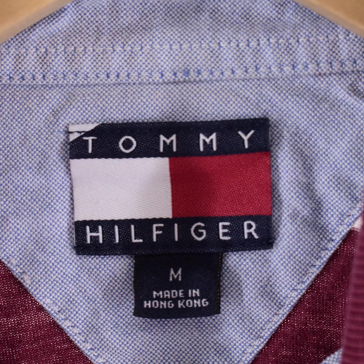 90'S Tommy Hilfiger short sleeve polo shirt men's M vintage /eaa325442