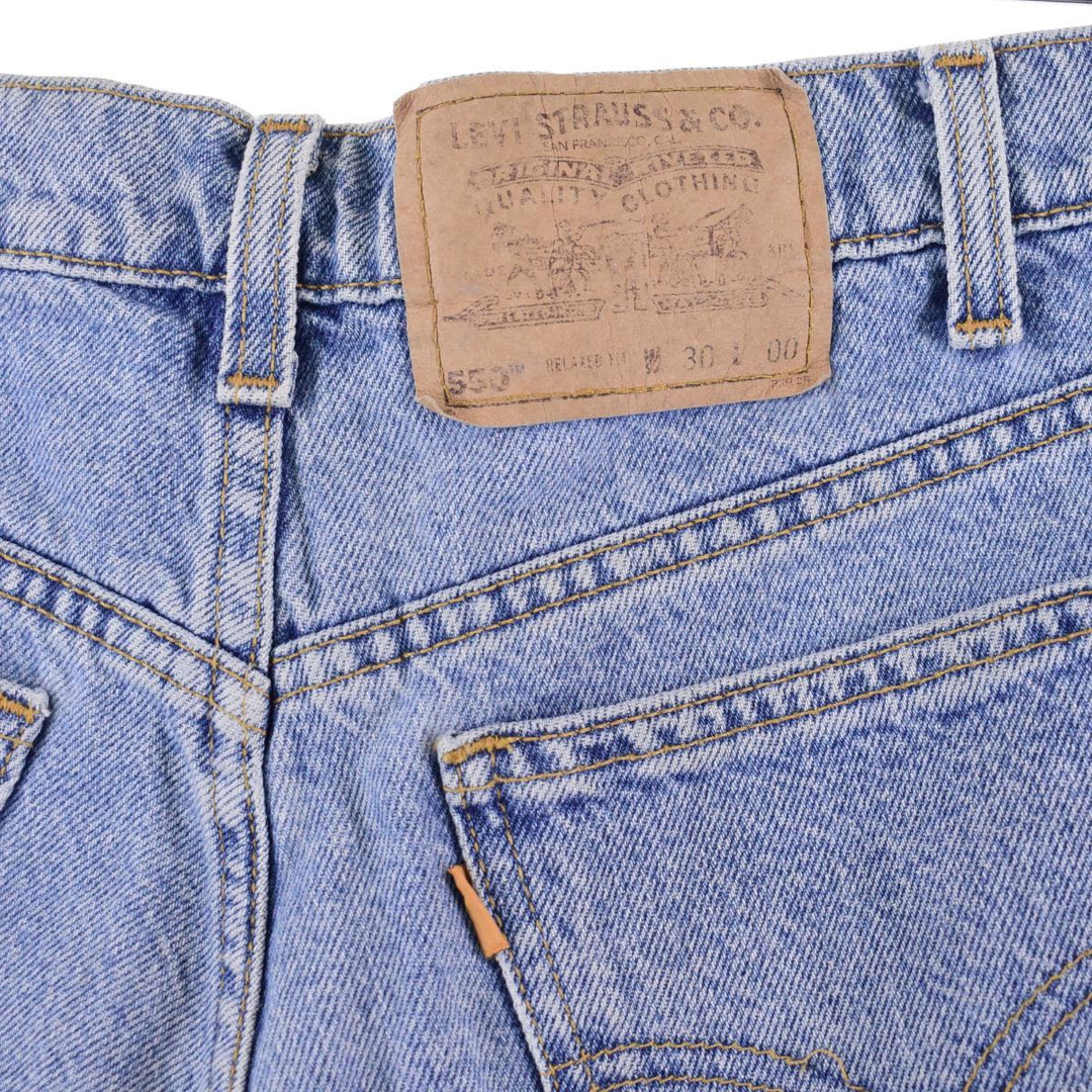 90'S Levi's 550 Relaxed Fit Denim Shorts, Men's W30 Vintage / eaa327000