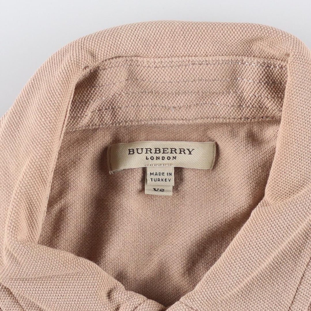 Burberry's LONDON short-sleeved polo shirt, men's size S [Eluru] /eaa327519