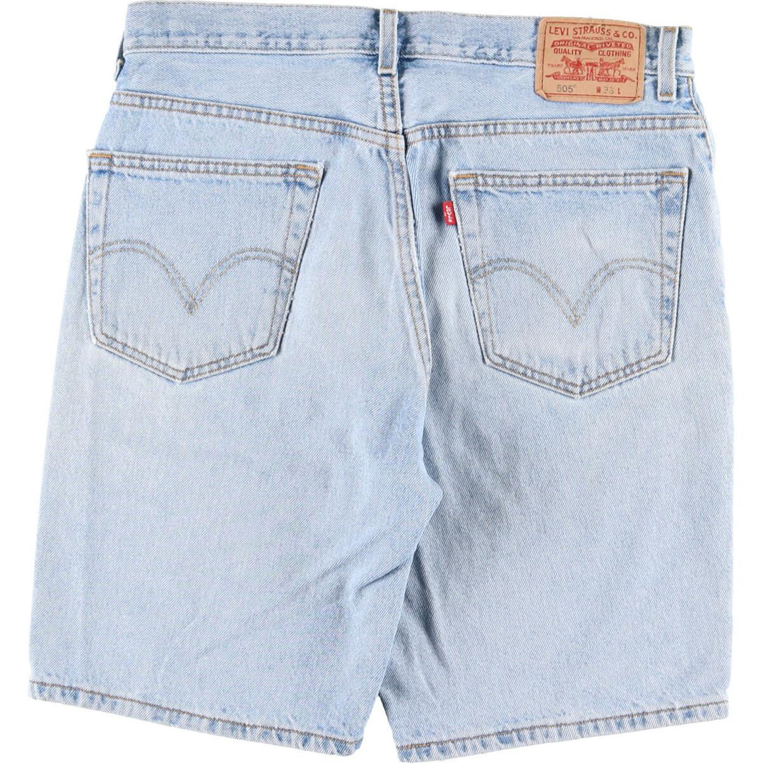 Levi's 505 denim shorts, short pants, men's w35 / eaa327767