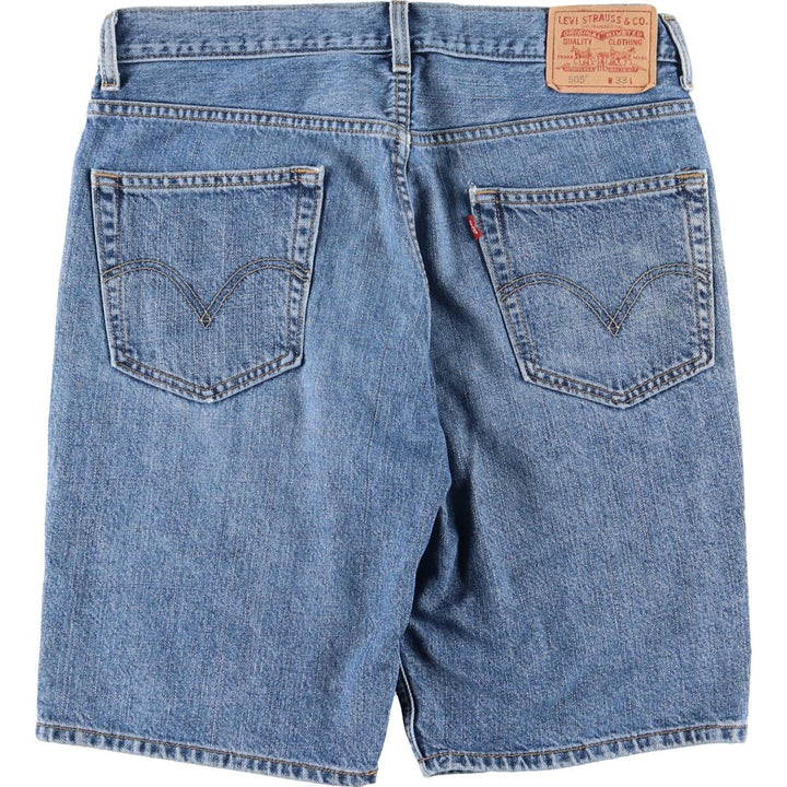 Levi's 505 REGULAR FIT denim shorts, short pants, men's w35 / eaa327896