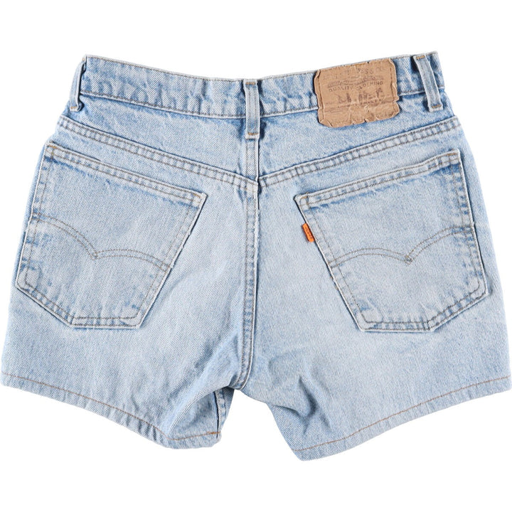 80'S Levi's 20517-0217 denim shorts, short pants, women's L (w29), vintage / eaa328846