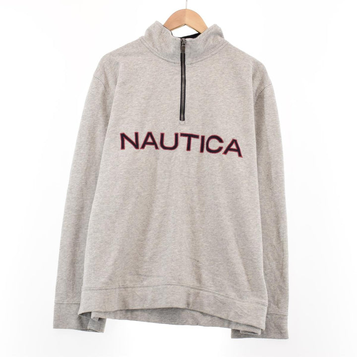 NAUTICA Half-Zip Sweatshirt, Trainer, Men's XL /eaa330066