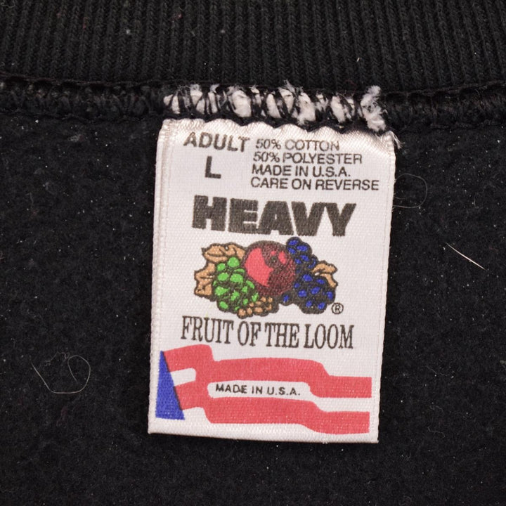 90'S Fruit of the Loom DARE Drug Abuse Prevention Education Sweatshirt Trainer Made in USA Men's L Vintage /eaa330083