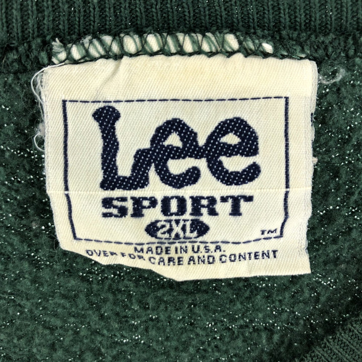 90'S Lee SPORT NFL GREEN BAY PACKERS Sweatshirt, Made in USA, Men's XXL /eaa330577