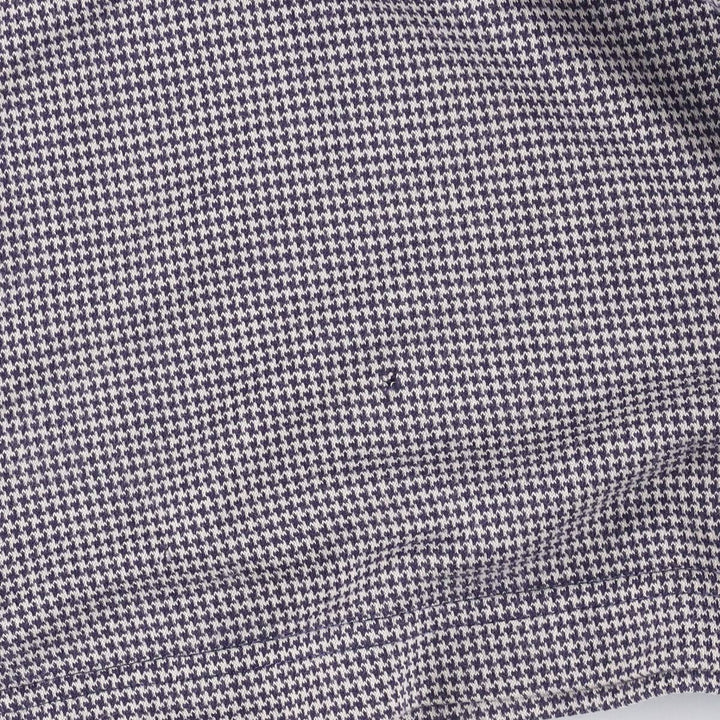 Tommy Hilfiger Check Pattern Gun Club Check Short Sleeve Polo Shirt Men's L /eaa332458