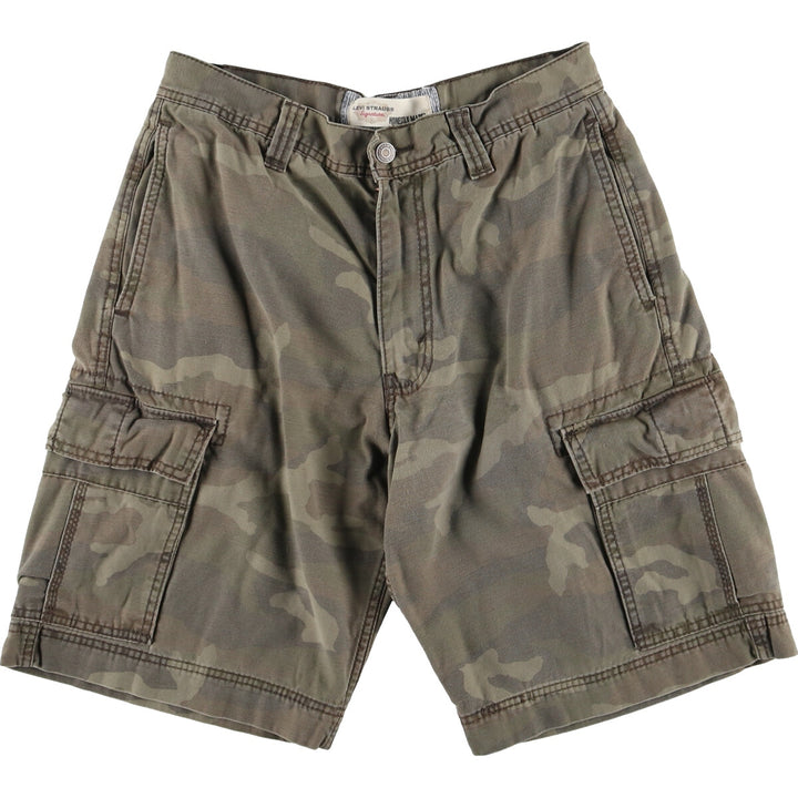 Levi's LEVISTRAUSS Camouflage Pattern Cargo Shorts Half Pants Men's W31 / eaa332485