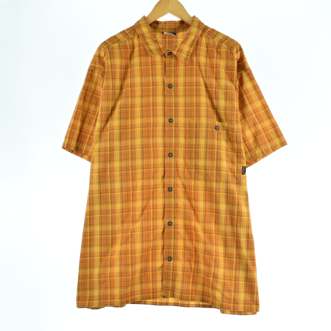 Patagonia 52996SP short sleeve check shirt, men's XXL / eaa332499