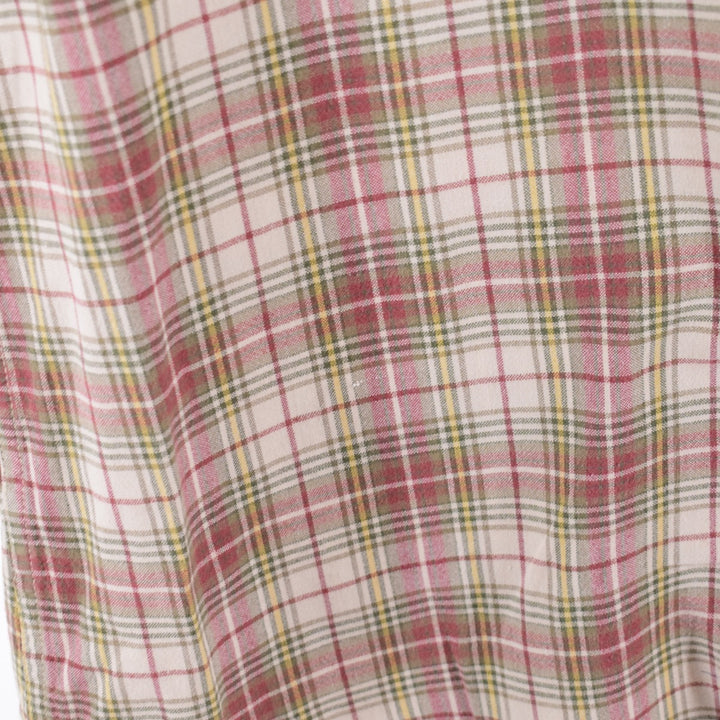 WOOLRICH Short Sleeve Check Shirt Men's XXL /eaa334409