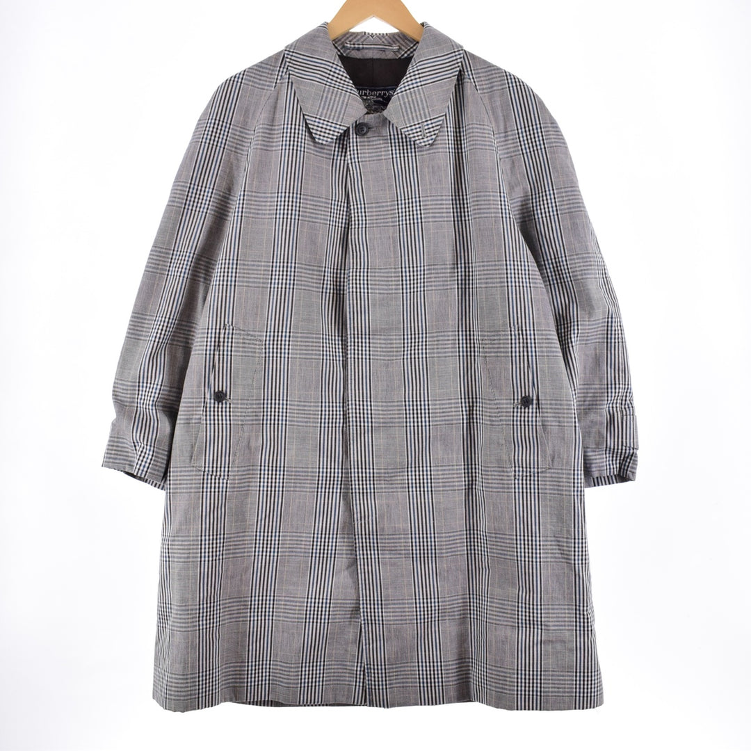 Burberry's Balmacaan Coat, Made in England, Men's L /eaa334709