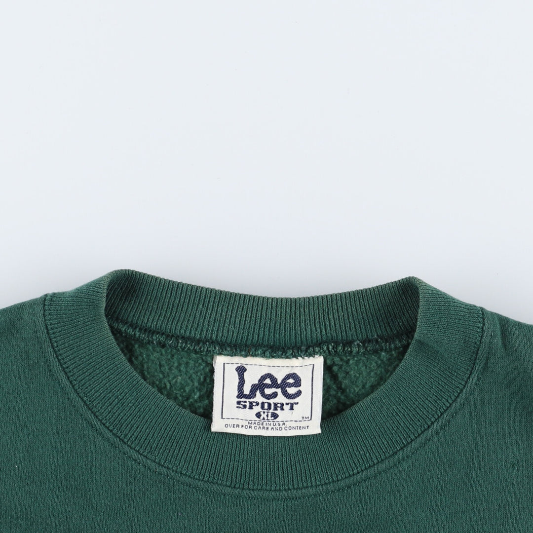 90'S Lee NFL Green Bay Packers Printed Sweatshirt Trainer Made in USA Men's L Vintage /eaa335354