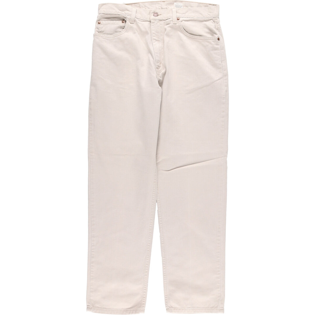 Levi's LEVISTRAUSS 540 RELAXD FIT White Jeans Denim Pants Men's w34 / eaa335693