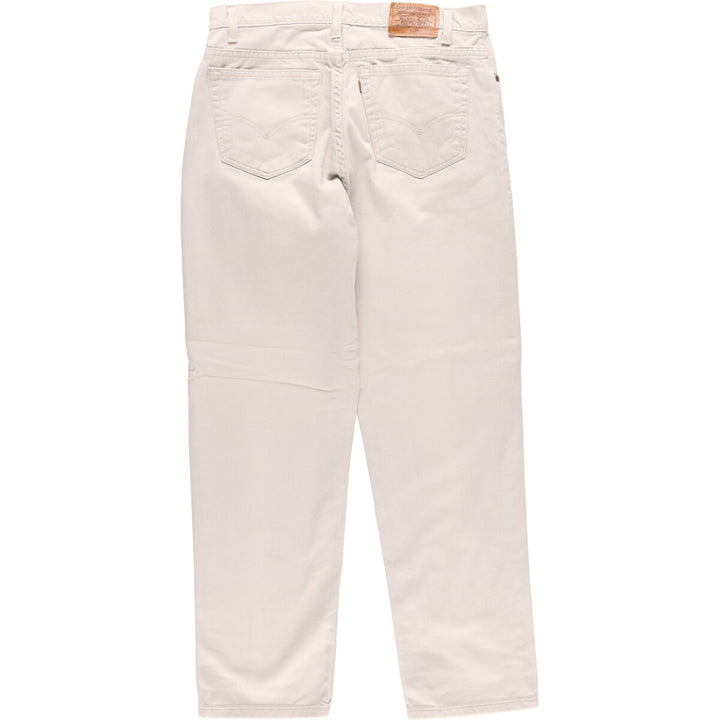 Levi's LEVISTRAUSS 540 RELAXD FIT White Jeans Denim Pants Men's w34 / eaa335693