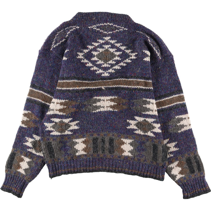 ADOLFO Nordic Pattern Wool Knit Sweater Men's M /eaa335809