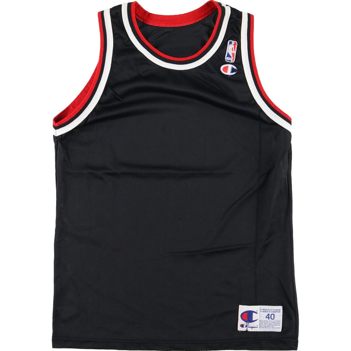 Champion NBA CHICAGO BULLS Chicago Bulls Mesh Tank Top Game Shirt Made in USA Men's S /eaa336131