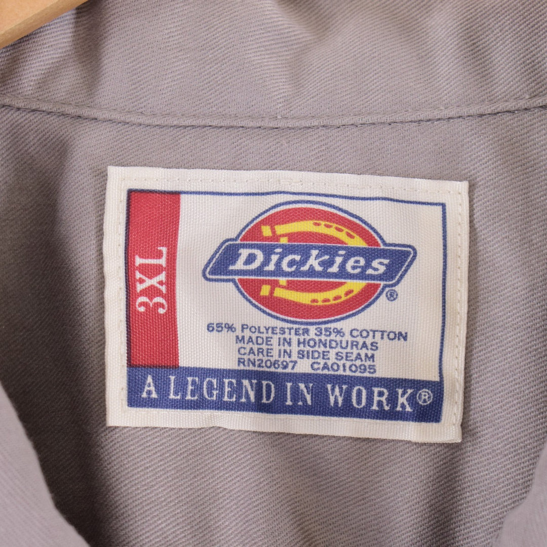 Big Size Dickies Short Sleeve Work Shirt Men's XXXL /eaa337298