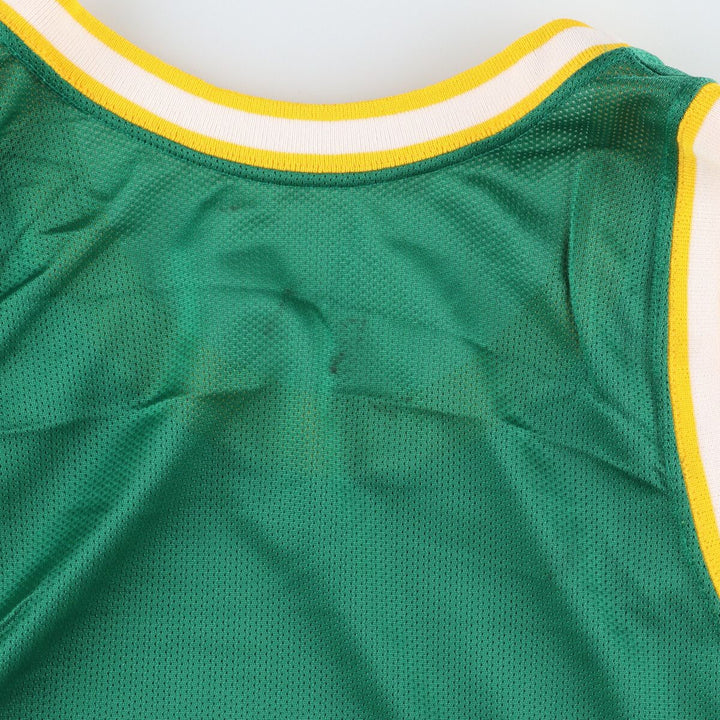 Champion NBA SEATTLE SUPERSONICS Seattle Supersonics Mesh Tank Top Game Shirt Made in USA Men's M /eaa337632