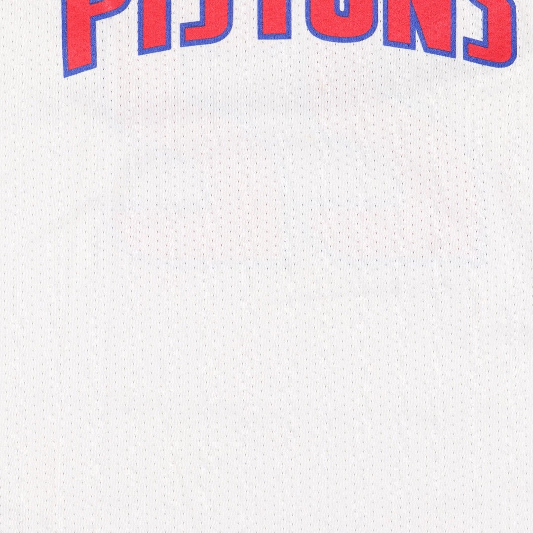 Majestic NBA DETROIT PISTONS Detroit Pistons Mesh Tank Top Game Shirt Made in USA Men's M /eaa337633