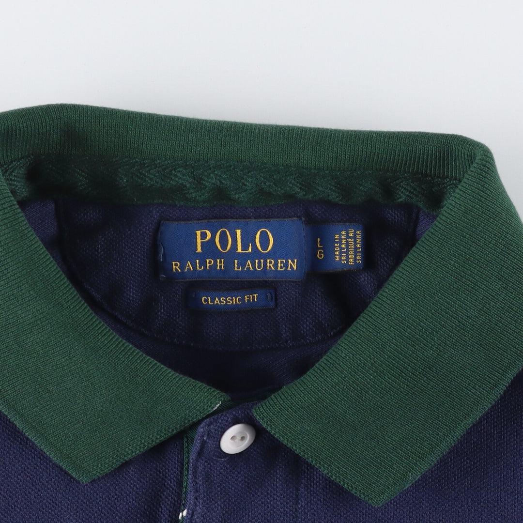 Ralph Lauren POLO RALPH LAUREN short sleeve rugby shirt men's M /eaa338901