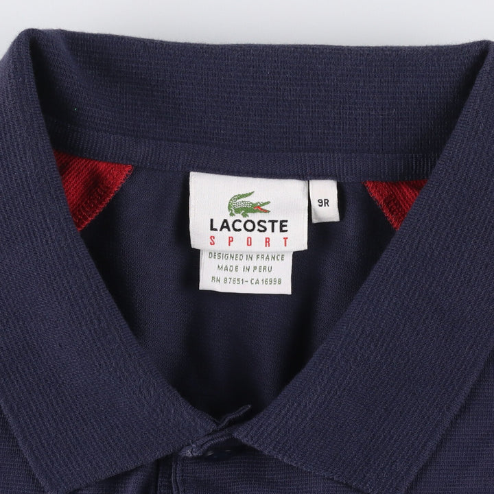 Lacoste LACOSTE LACOSTE SPORT Short Sleeve Polo Shirt 9R Men's XL /eaa338905