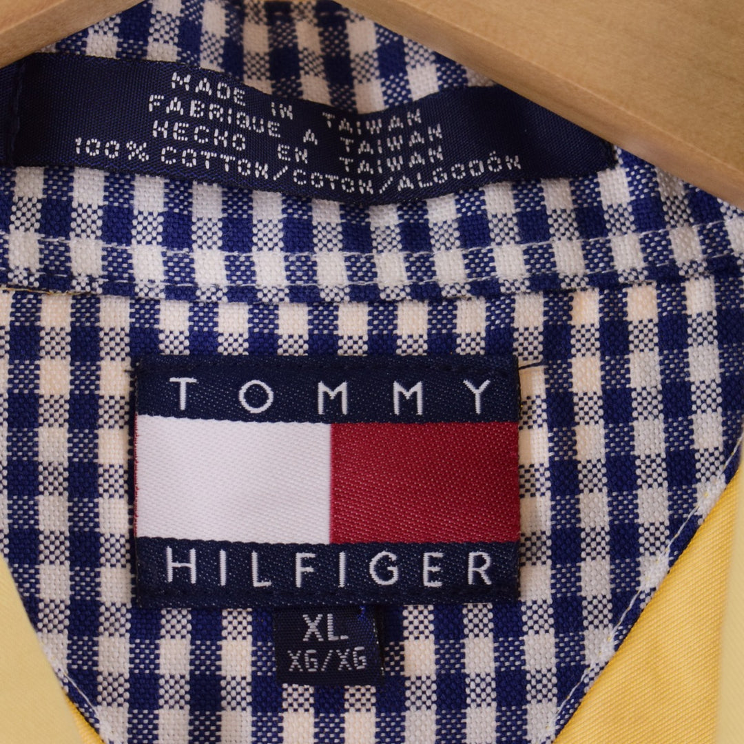 90'S Tommy Hilfiger short sleeve button down shirt men's XXL vintage /eaa339182