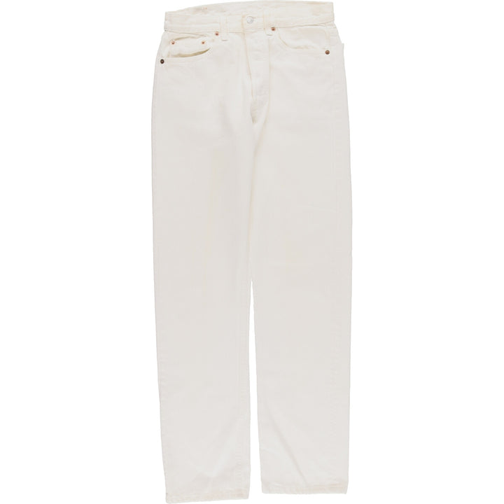 Levi's Levi's 501 White Jeans Straight Denim Pants Made in USA Men's W30 / eaa339454