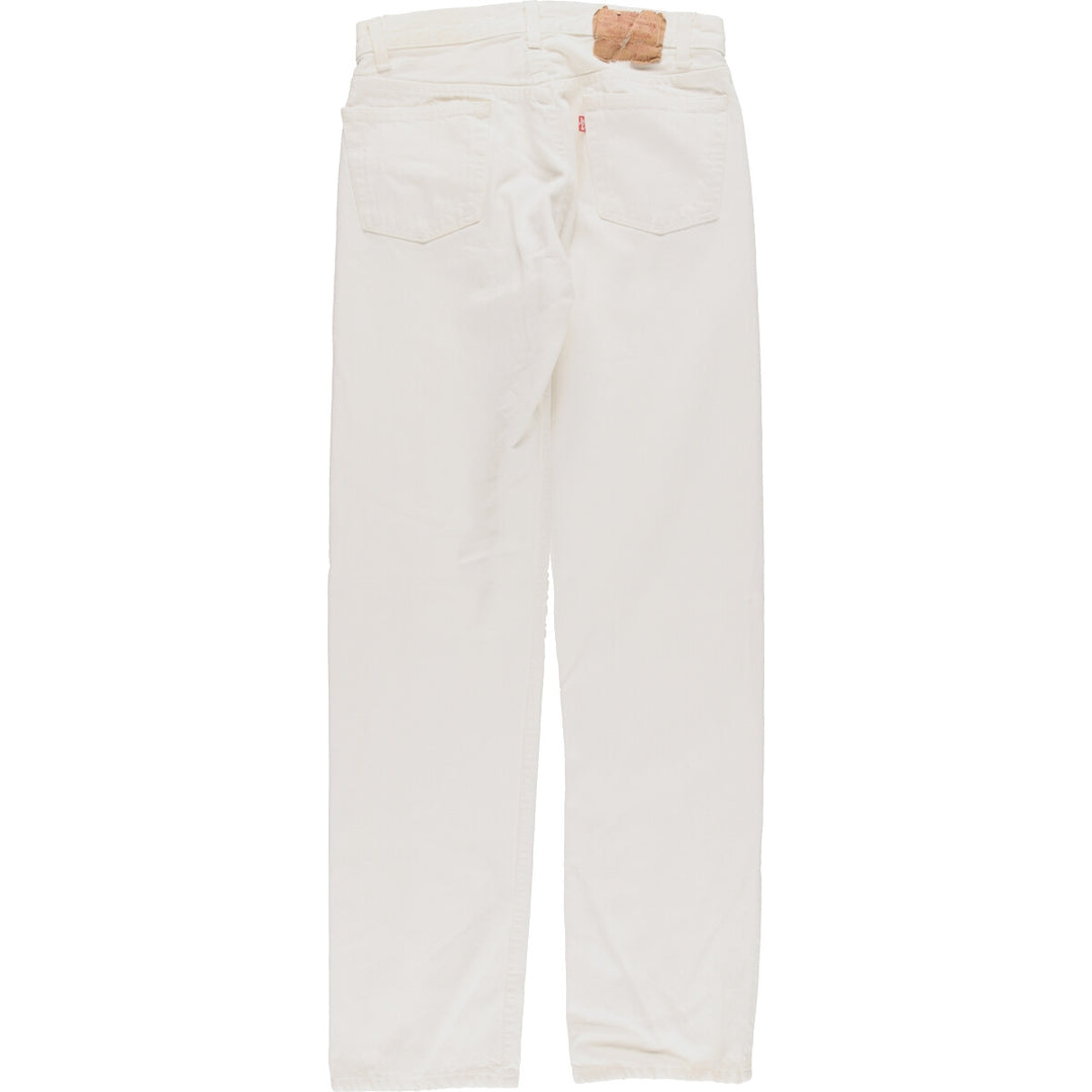 Levi's Levi's 501 White Jeans Straight Denim Pants Made in USA Men's W30 / eaa339454