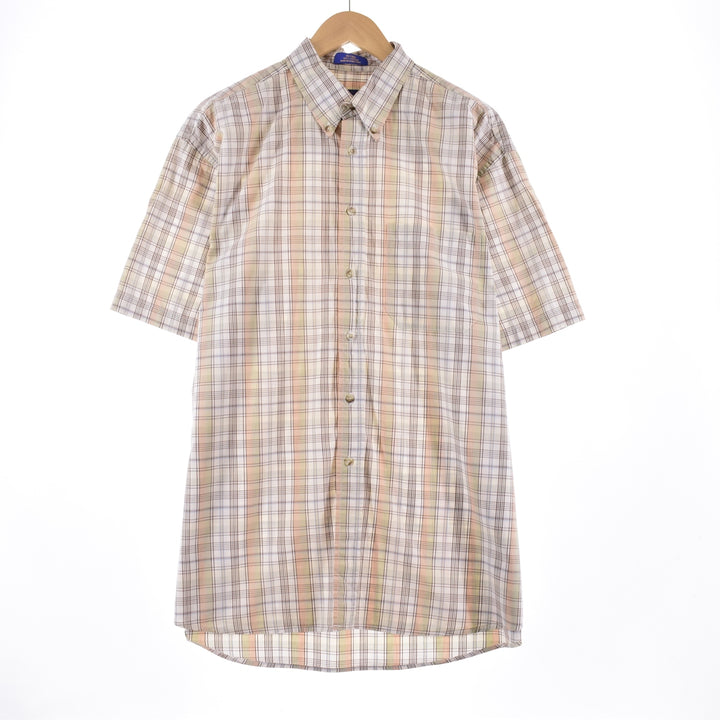 Pendleton PENDLETON Short Sleeve Button Down Check Shirt Men's XXL /eaa339512