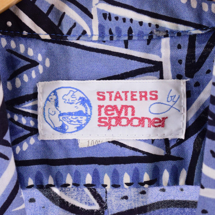 Reyn Spooner STATERS All-over Print Pullover Hawaiian Aloha Shirt Men's XL /eaa339764