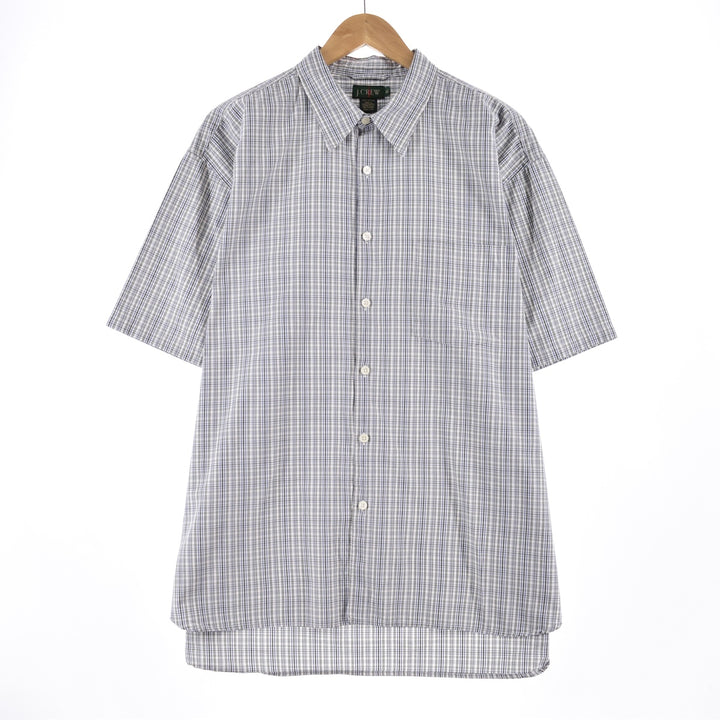 J.Crew Short Sleeve Check Shirt Men's XXL /eaa339889