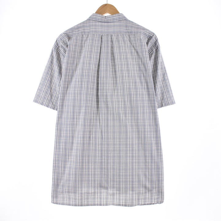 J.Crew Short Sleeve Check Shirt Men's XXL /eaa339889