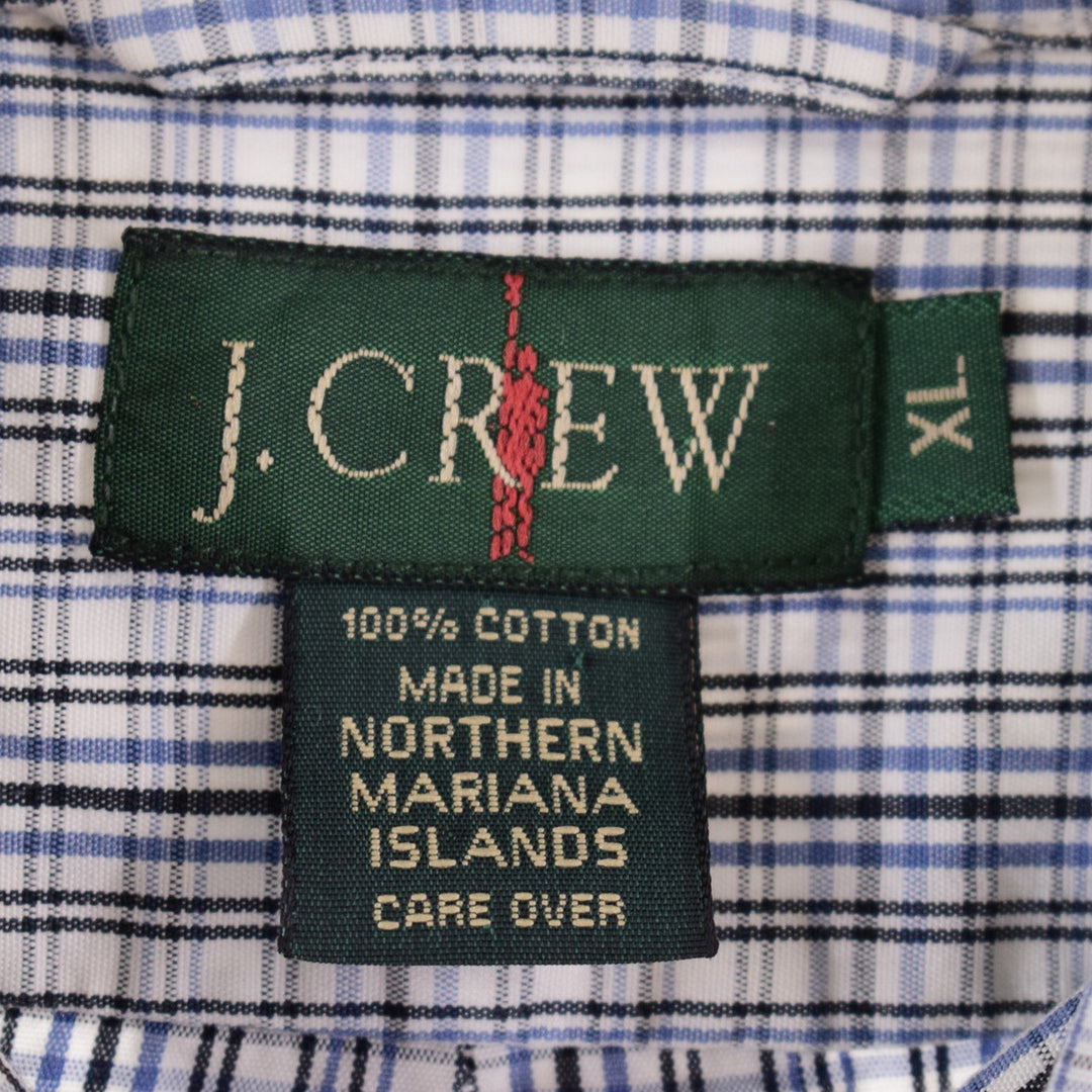 J.Crew Short Sleeve Check Shirt Men's XXL /eaa339889