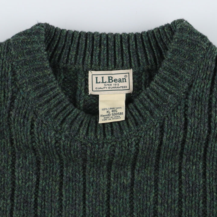 LLBean Lambswool Knit Sweater Men's XL /eaa340244