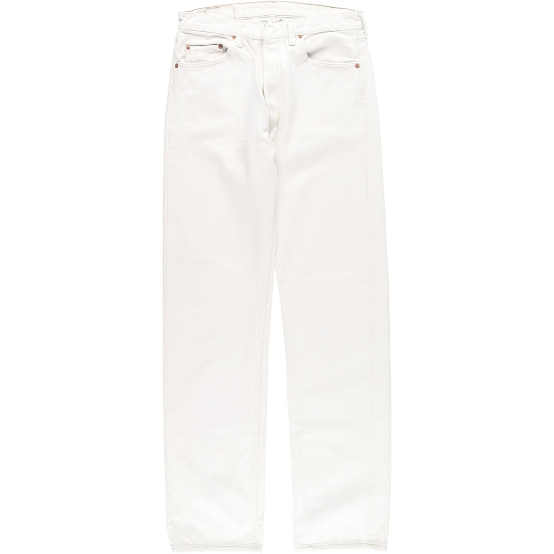 Levi's Levi's 501 White Jeans Straight Denim Pants Made in USA Men's W33 / eaa340430