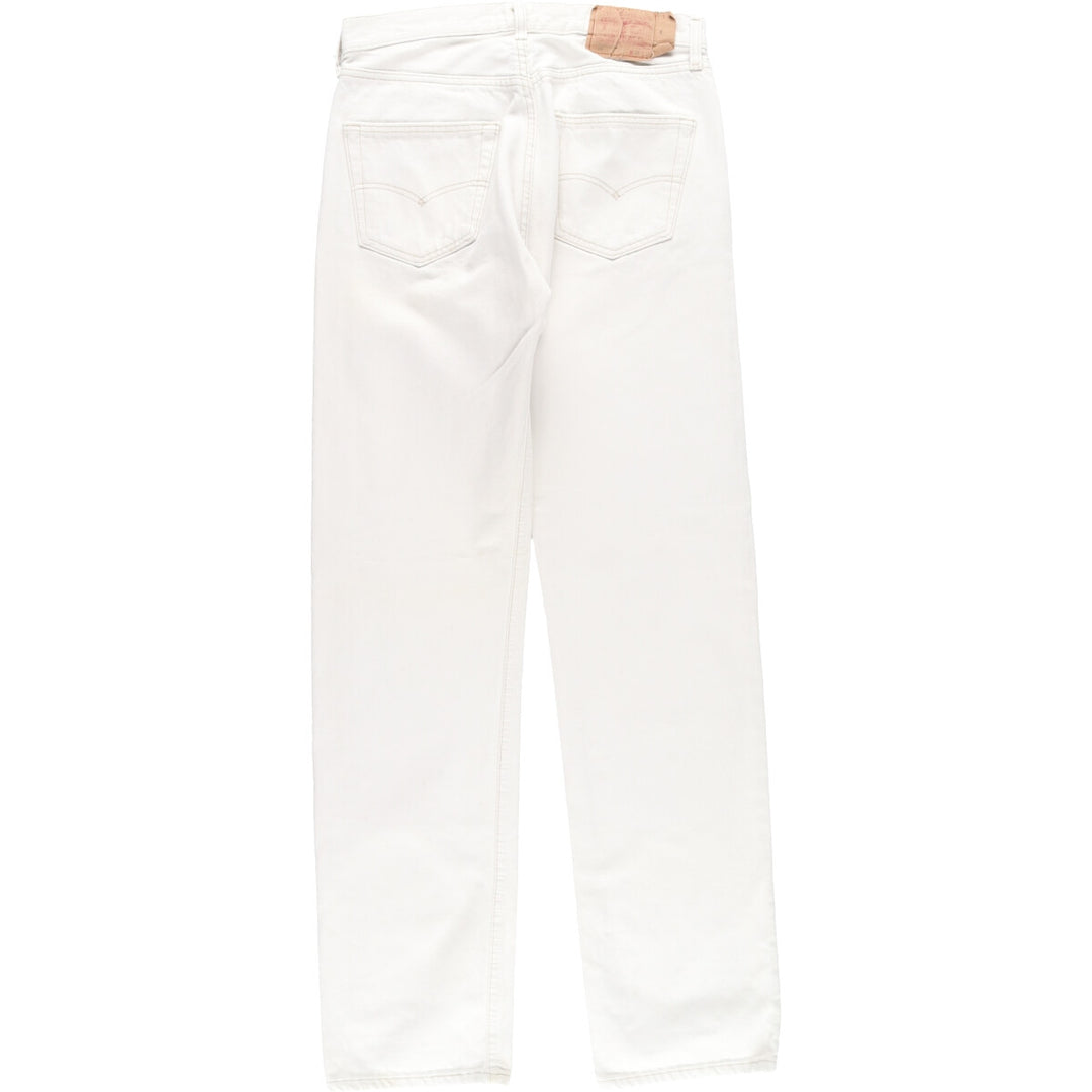 Levi's Levi's 501 White Jeans Straight Denim Pants Made in USA Men's W33 / eaa340430