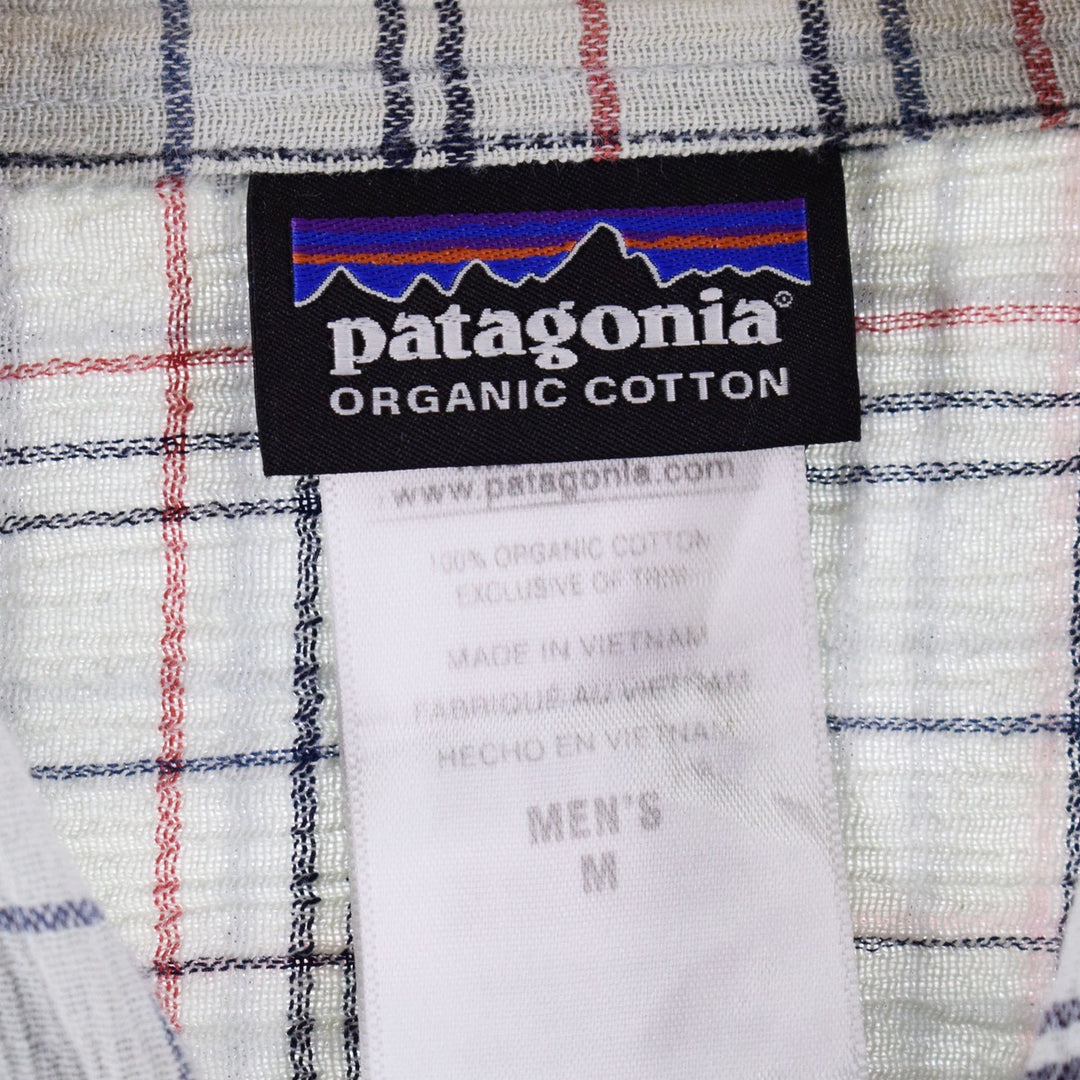 Patagonia Short Sleeve Check Shirt Men's M /eaa341134