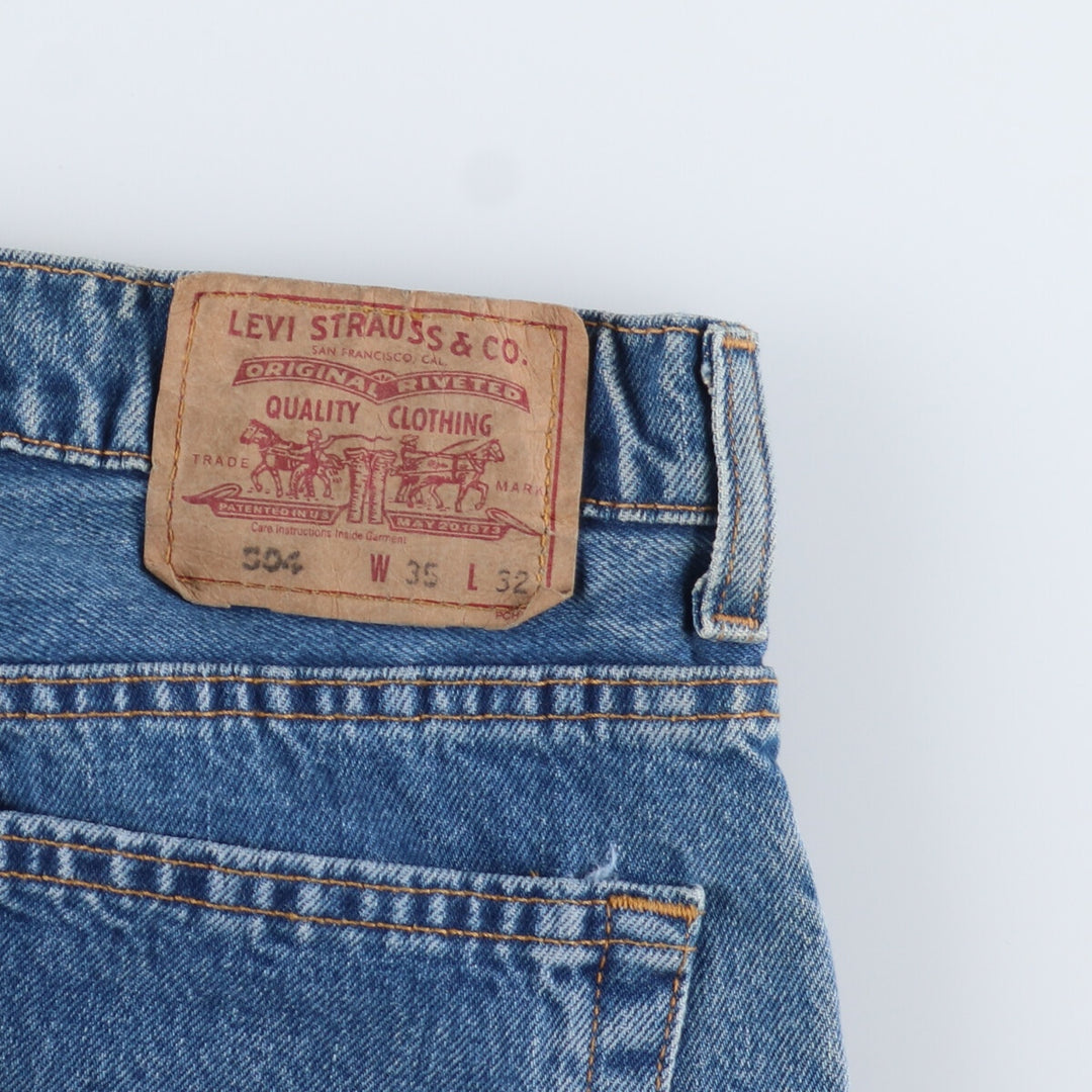 Levi's 504 Jeans Straight Denim Pants Men's W34 Vintage / eaa341428