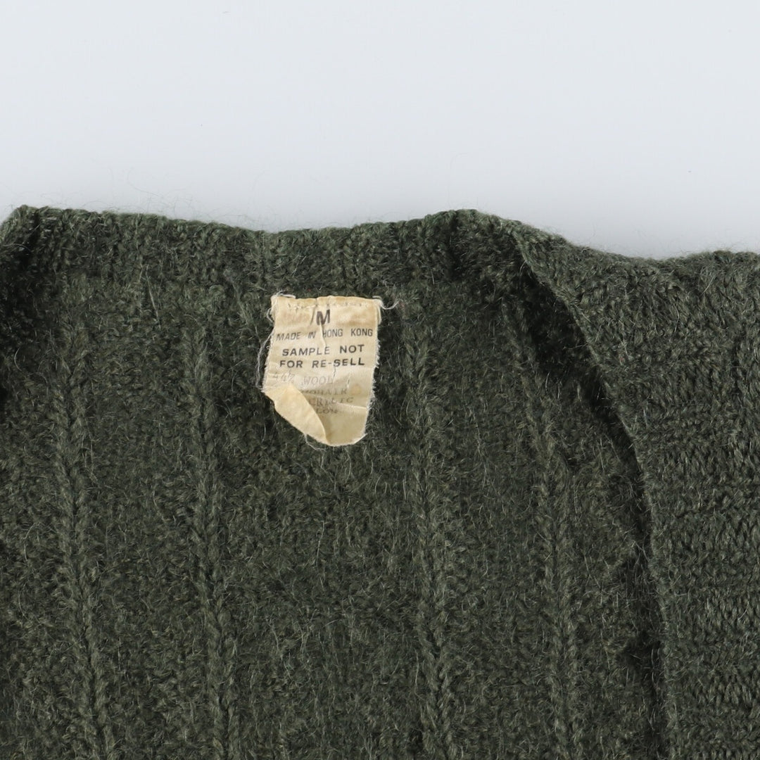 Mohair x wool knit cardigan, women's L /eaa341454