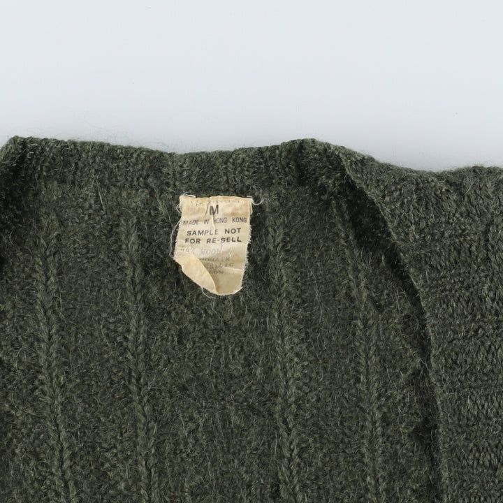 Mohair x wool knit cardigan, women's L /eaa341454