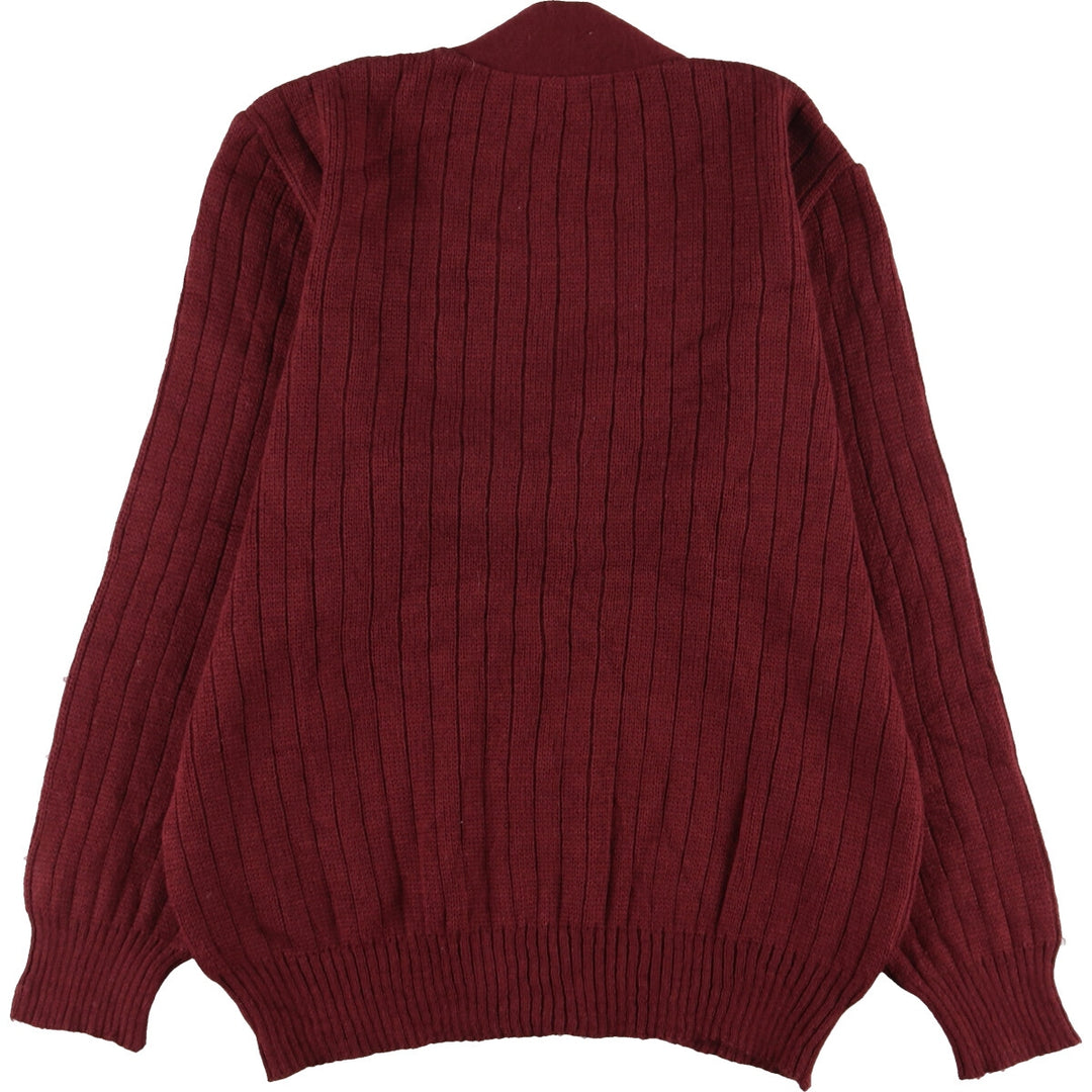 Wool knit cardigan, men's size S /eaa341657