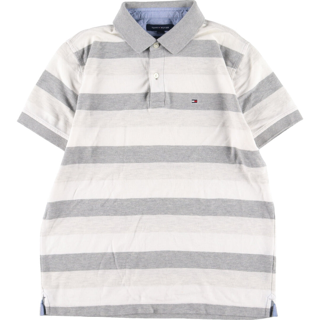 Tommy Hilfiger Short Sleeve Striped Polo Shirt Men's M /eaa341733