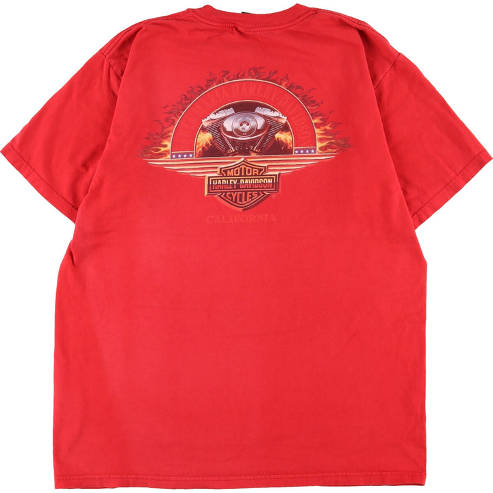 Harley-Davidson Motorcycle Bike T-shirt Men's L /eaa342736