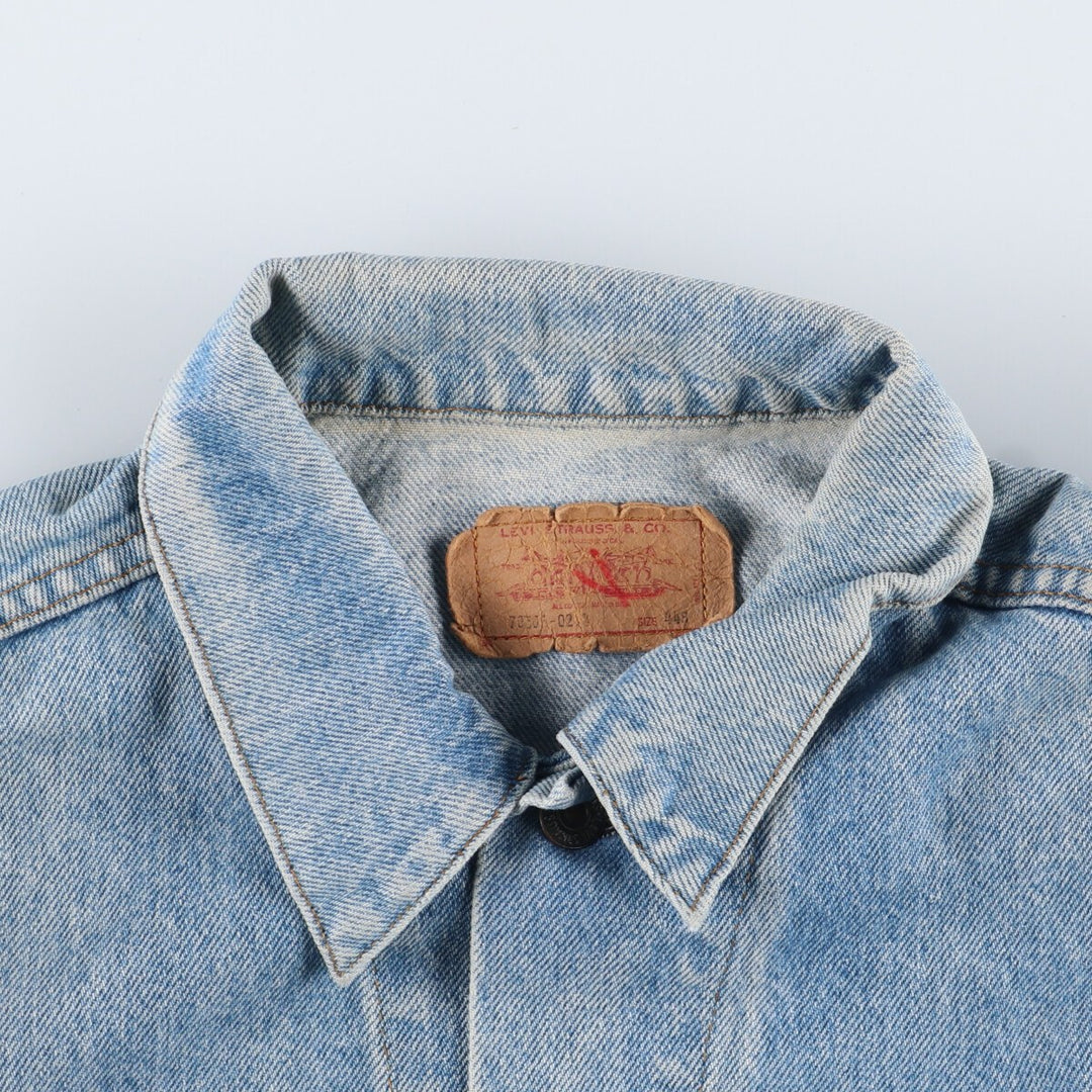 90'S Levi's 70506-0214 denim jacket, denim jacket, made in USA, men's M, vintage /eaa343021