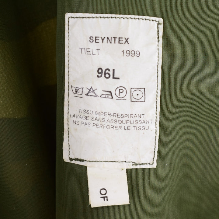 90'S French military genuine camouflage pattern military Gore-Tex parka 96L men's L vintage /eaa343067