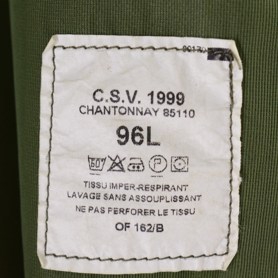 90'S French military genuine camouflage pattern military Gore-Tex parka 96L men's L vintage /eaa343069